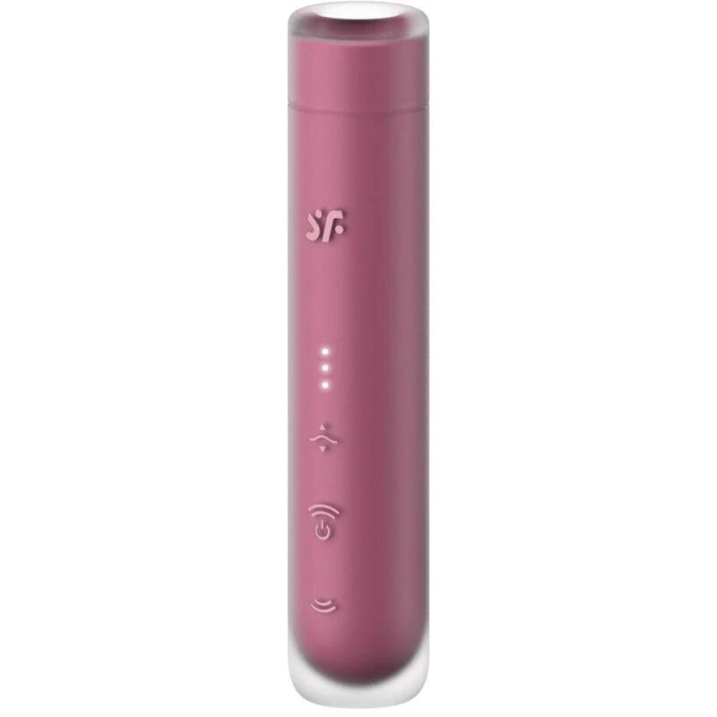 SATISFYER - FIRST KISS CLITORALE STIMULATOR VAN MAROON WAVES