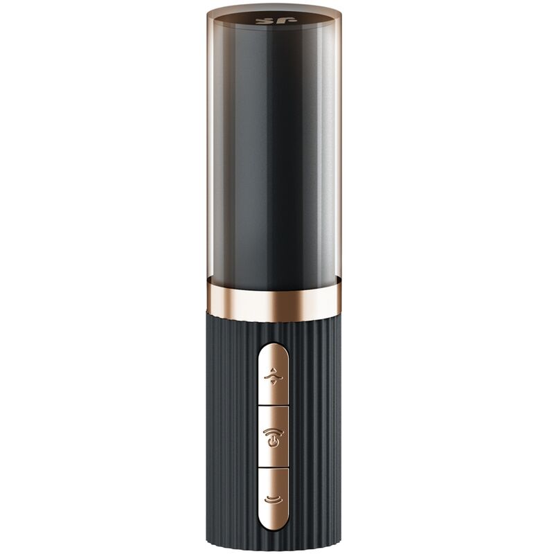 SATISFYER - PRO 2 KISS CLITORALE STIMULATOR MET GOLVEN, GARNET/ZWART