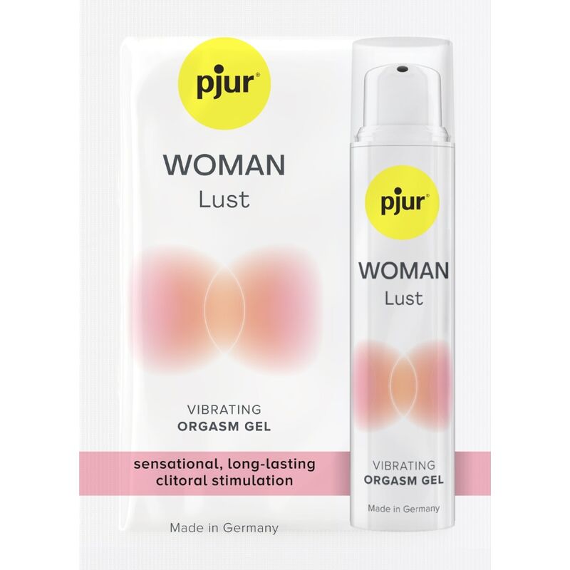 PJUR - WOMAN LUST ENKELE DOSIS VIBRERENDE GEL VOOR ORGASME 1,5 ML