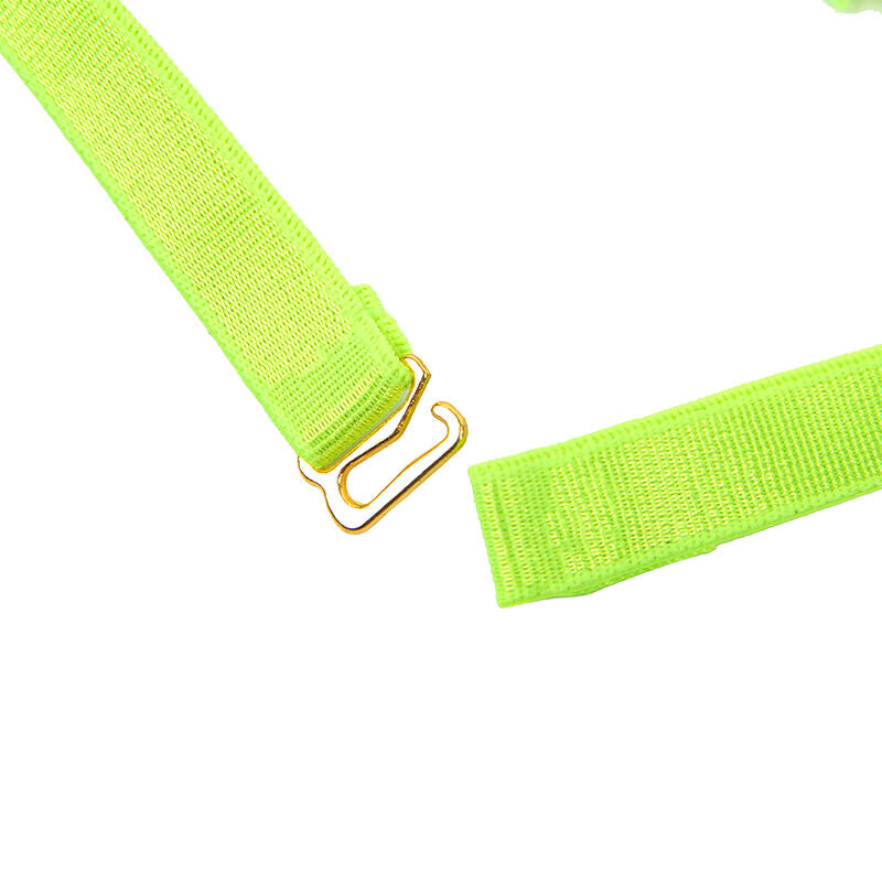 SUBBLIME - 955281 BH-SET MET KRAAG- EN BEENDETAILS FLUORESCEREND GROEN L/XL
