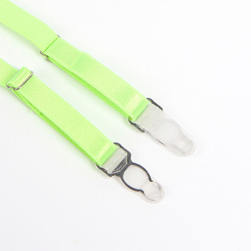 SUBBLIME - 955328 KANTEN BH EN KORRELSET GROEN EN BLAUW L/XL