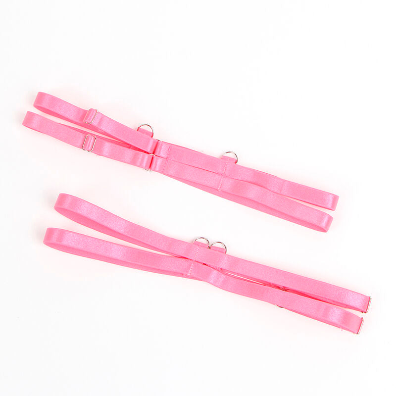 SUBBLIME - 955366 KANTEN BH EN KORRELSET ROZE EN PAARS L/XL