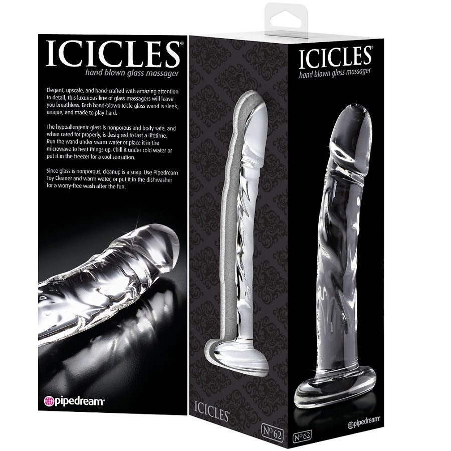 IJSPEGELS - Nr. 62 GLAZEN MASSAGEAPPARAAT