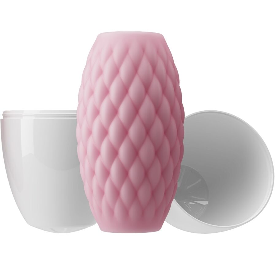 PRETTY LOVE - ATHENA EROS ROZE SILICONEN MANNELIJKE MASTURBATOR