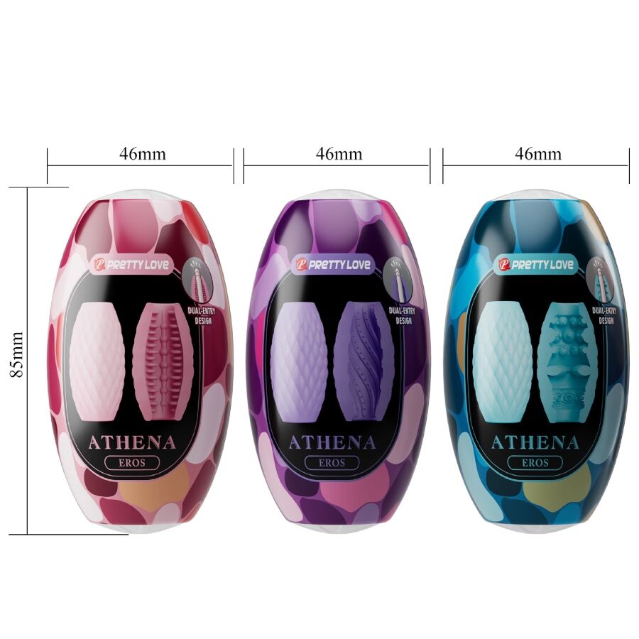 PRETTY LOVE - ATHENA EROS PACK 15 VERSCHILLENDE MANNELIJKE MASTURBATORS