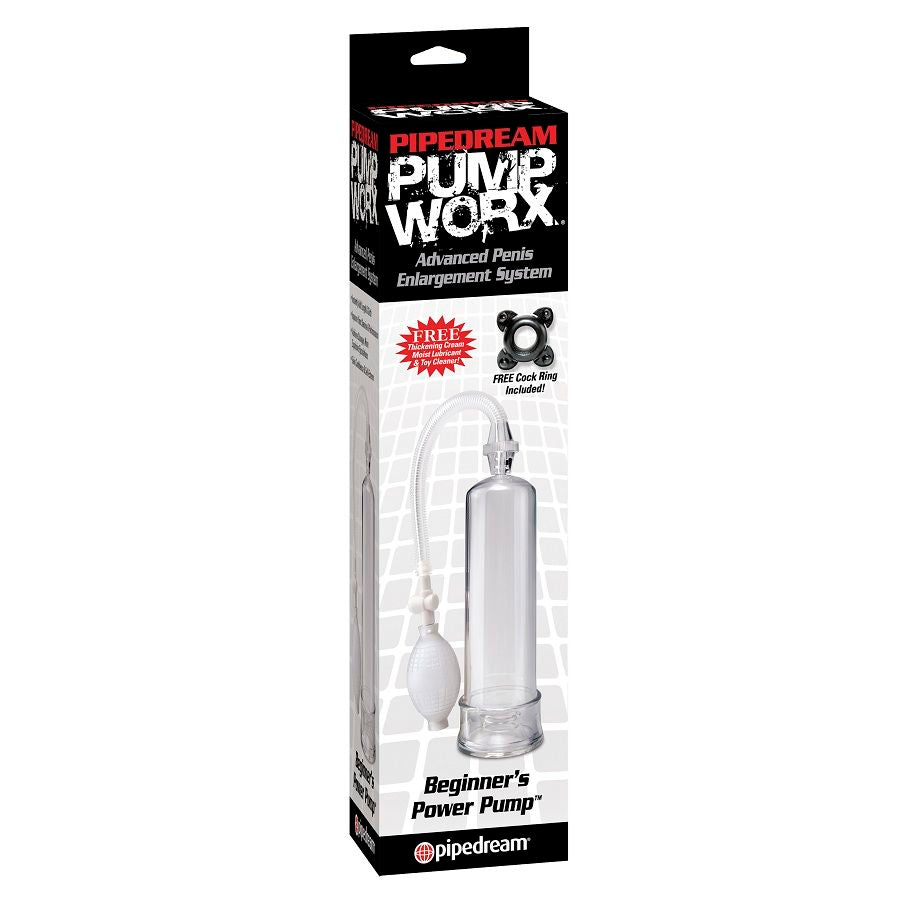 PUMP WORX - TRANSPARANTE BEGINNERS ERECTIEPOMP 