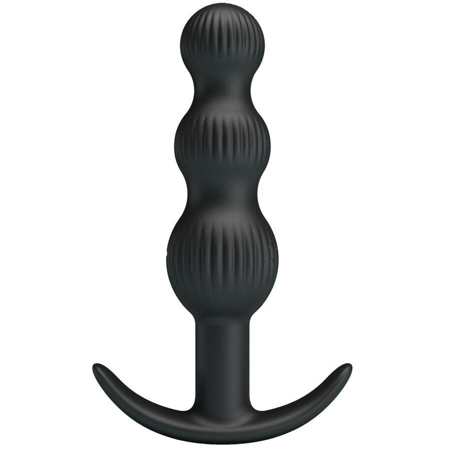 PRETTY LOVE - SIDNEY ANALE VIBRATOR 10 VIBRATIES ZWART