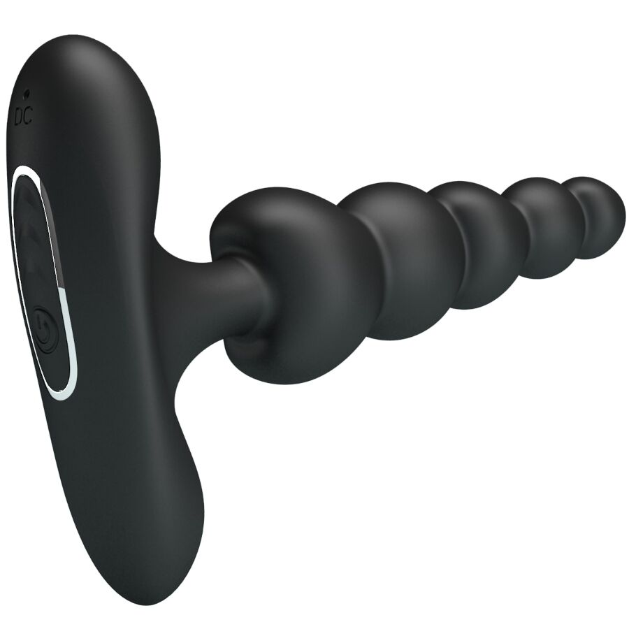 PRETTY LOVE - CORBAN ANAAL VIBRATOR 10 VIBRATIES ZWART