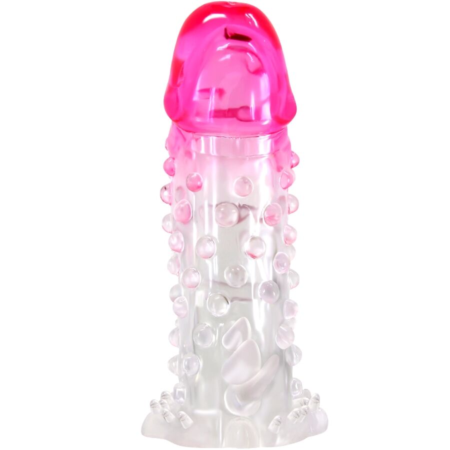 PRETTY LOVE - WILFORD REALISTISCHE VERGROTINGSHEATH MET RELIËF ROZE PENIS