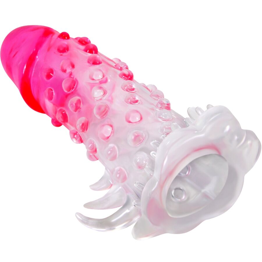 PRETTY LOVE - WILFORD REALISTISCHE VERGROTINGSHEATH MET RELIËF ROZE PENIS