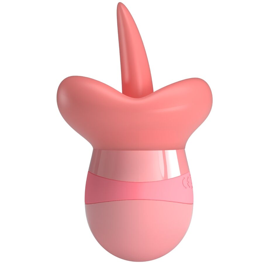 PRETTY LOVE - KYLEE CLITORALE STIMULERENDE TONG 10 VIBRATIES ROZE NAAKT