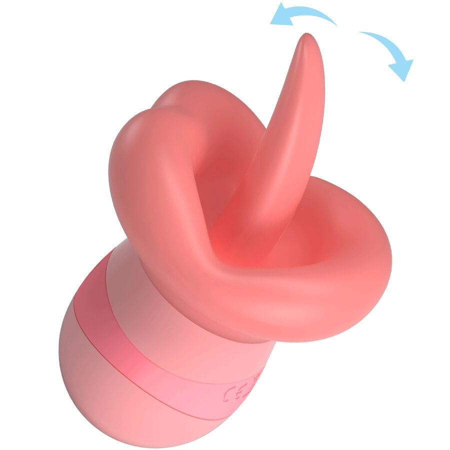 PRETTY LOVE - KYLEE CLITORALE STIMULERENDE TONG 10 VIBRATIES ROZE NAAKT