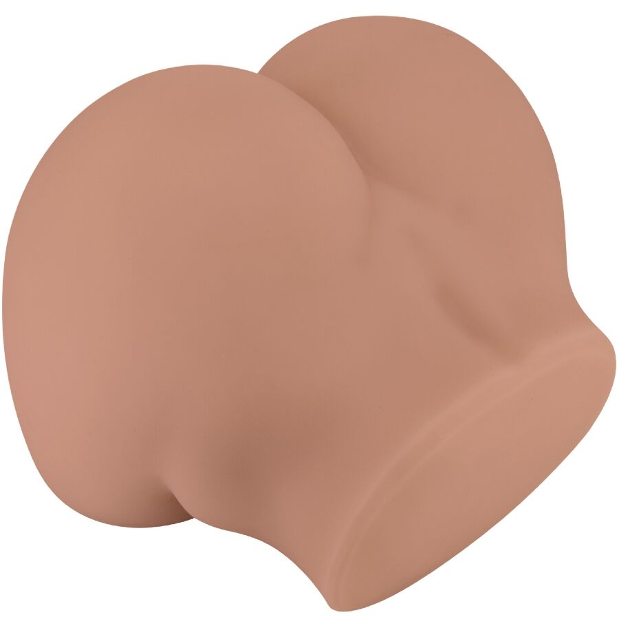 CRAZY BULL - BERNACE ACHTERVIBRATOR MET NATUURLIJKE REALISTISCHE VAGINA EN ANUS, AFSTANDSBEDIENING