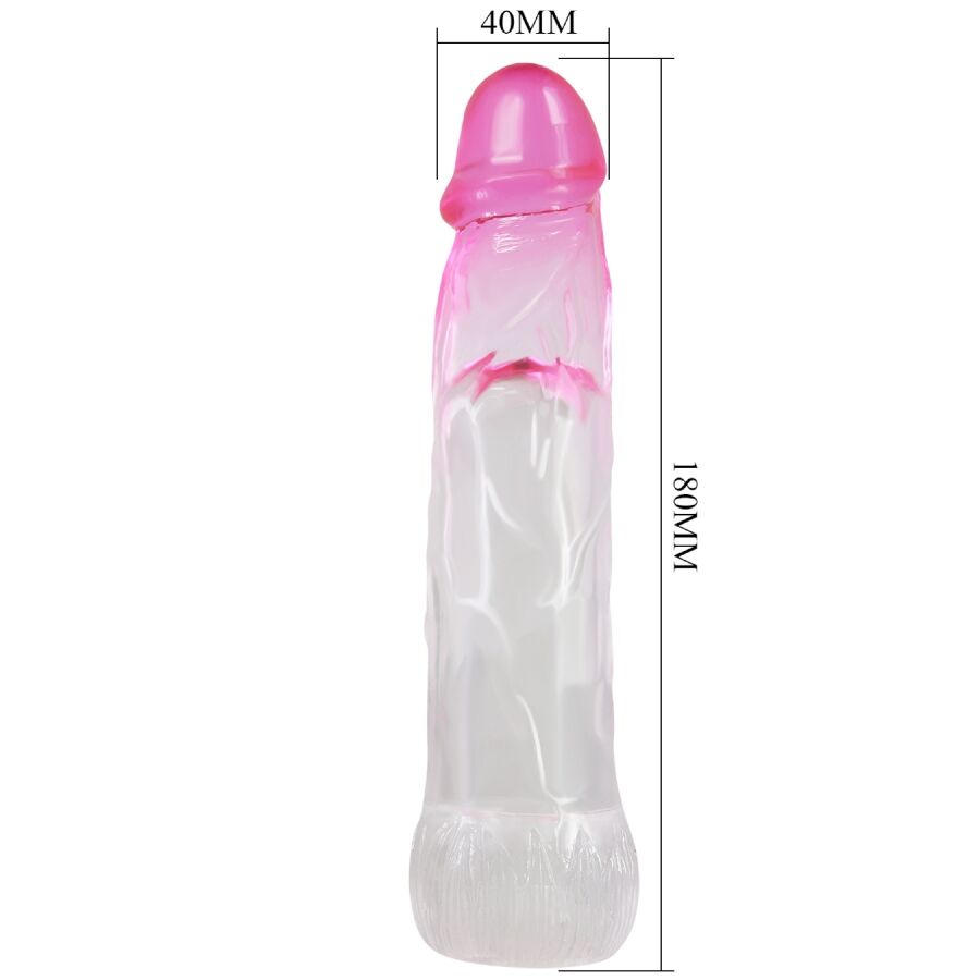 PRETTY LOVE - NERON REALISTISCHE 6 CM VERGROTINGSHEATH VOOR ROZE PENIS