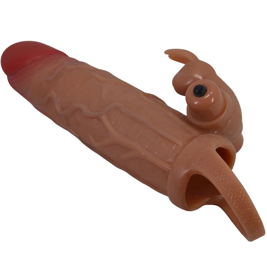 PRETTY LOVE - OSMAR PENIS SLEEVE + VIBRERENDE CLITORALE STIMULATOR
