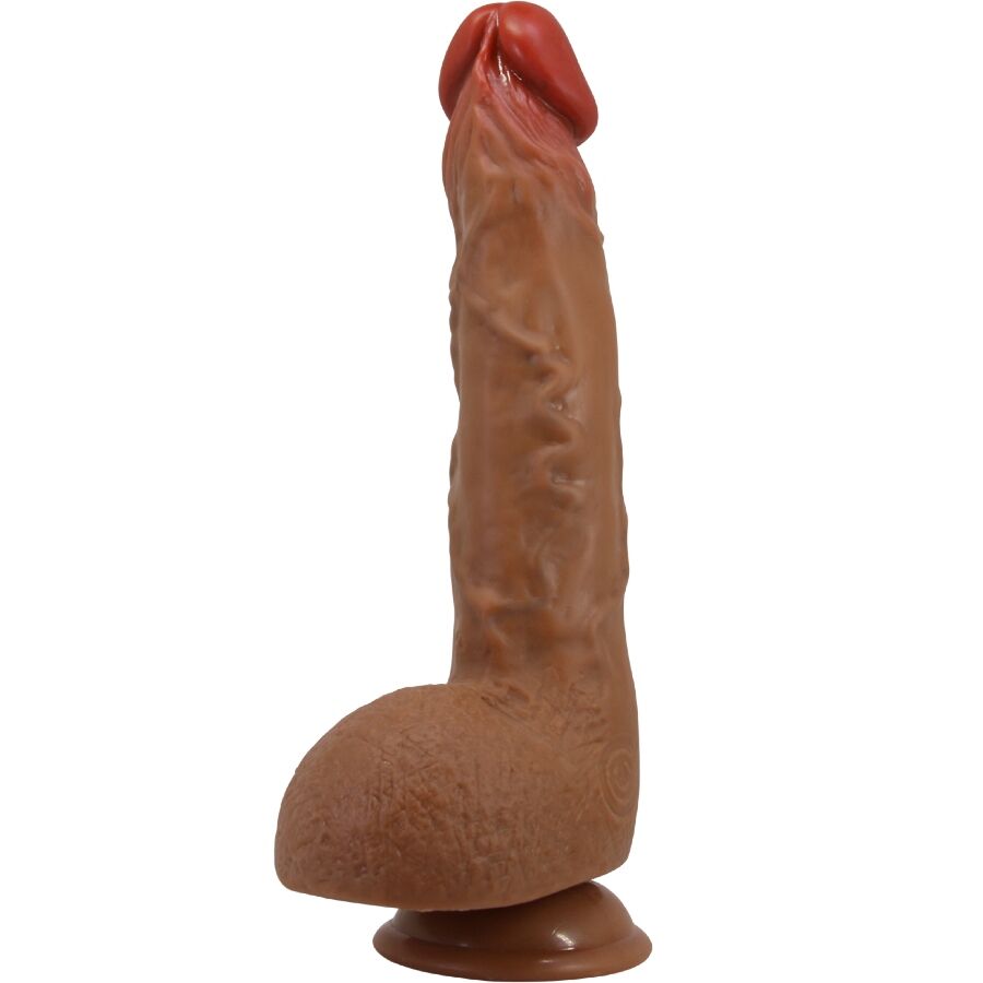 DANS - MOOIE WILKS REALISTISCHE VIBRATOR MET 5 INSTELLINGEN 25 CM MULATTO