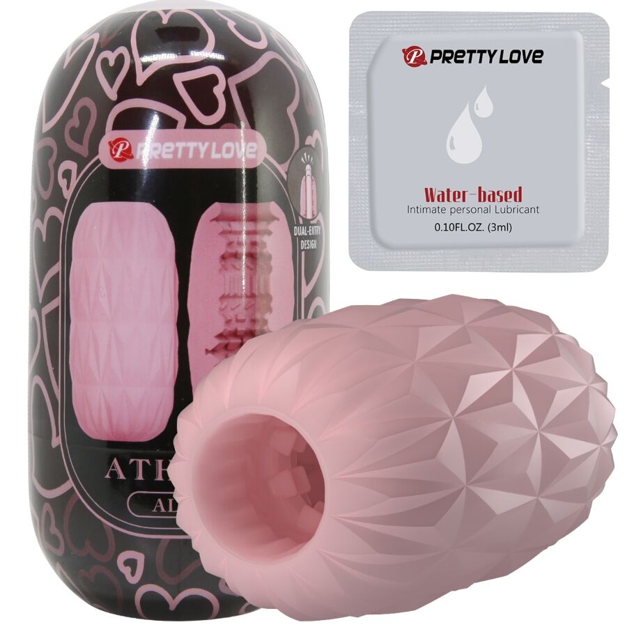 PRETTY LOVE - ATHENA ALICE PINK MANNELIJKE MASTURBATOR