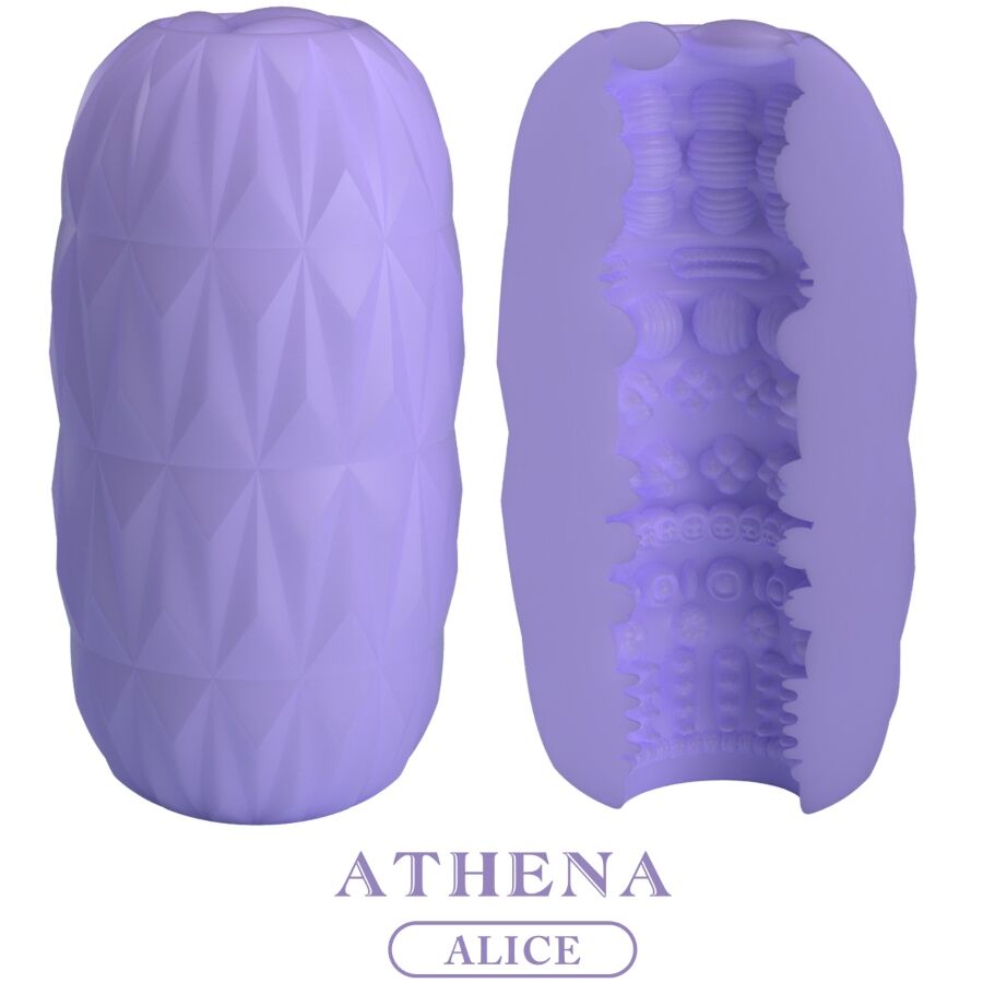 PRETTY LOVE - ATHENA ALICE PURPLE MANNELIJKE MASTURBATOR