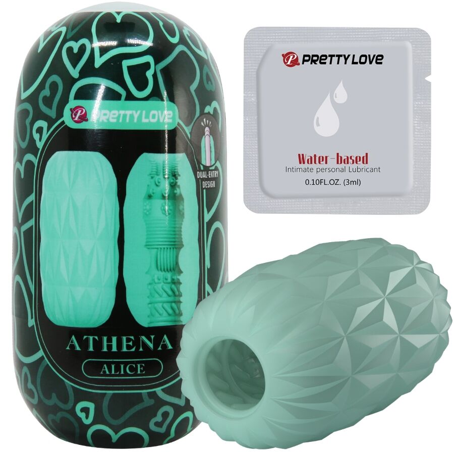 PRETTY LOVE - ATHENA ALICE TURQUOISE MANNELIJKE MASTURBATOR