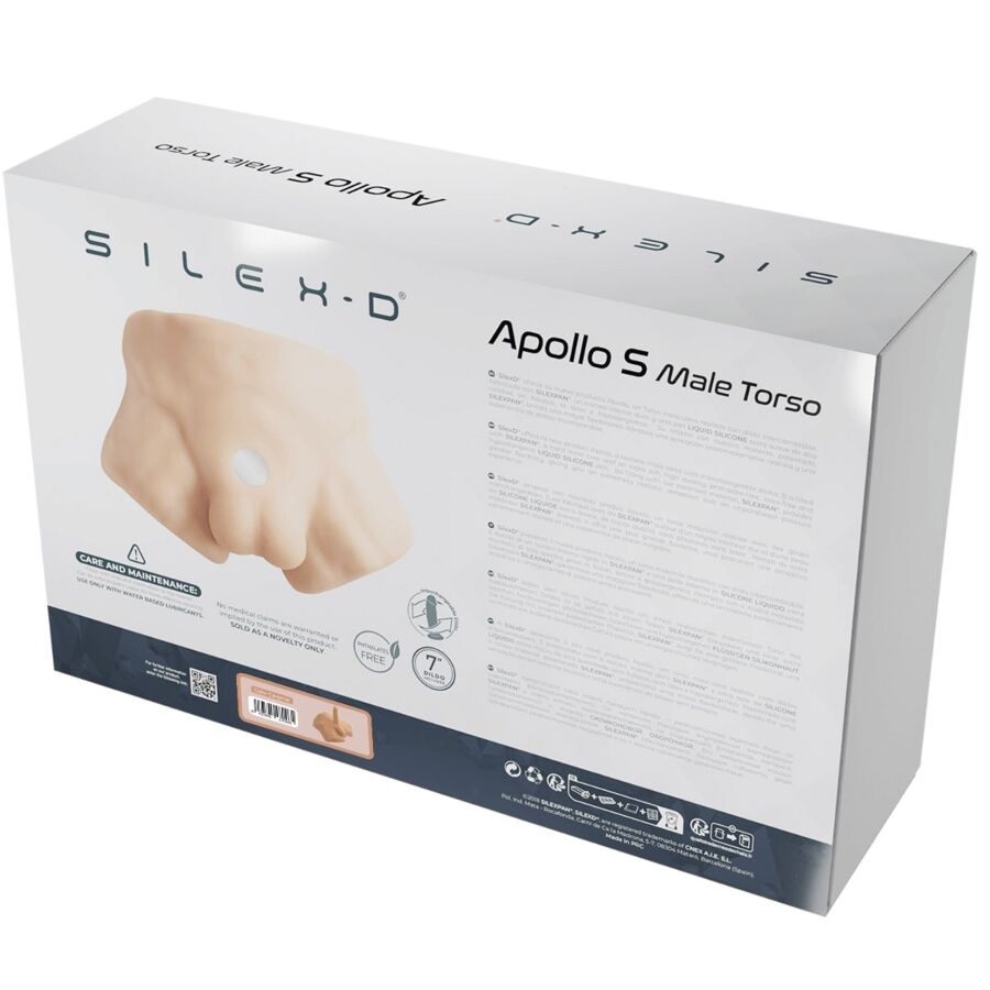 SILEXD - APOLLO'S REALISTISCHE ONDERTORSO MAN KARAMEL