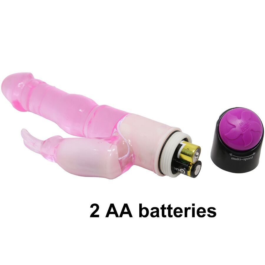 DANCE - GOLVEN VAN PLEZIER FANTASIE VIBRATOR MET KONIJN 23 CM