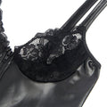 SUBBLIME - 957568 VESTIDO DE CUERO CON CREMALLERA NEGRO S/M