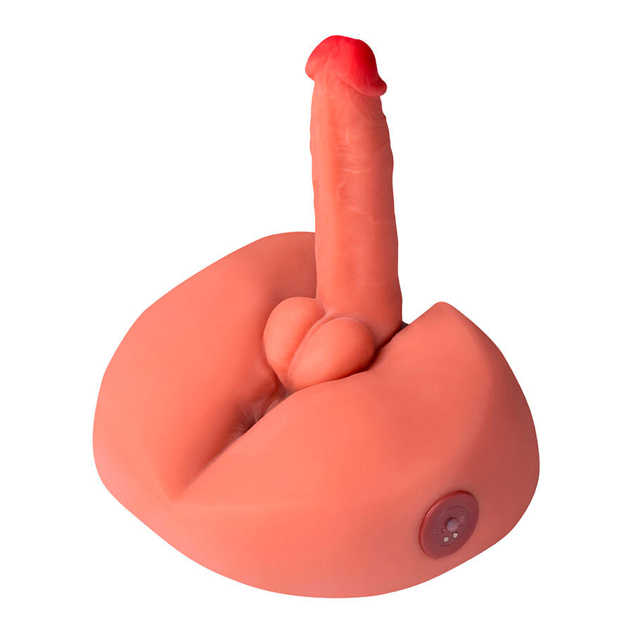 XISE - HONING REALISTISCHE DILDO MASTURBATOR MET VIBRATIE 25 CM