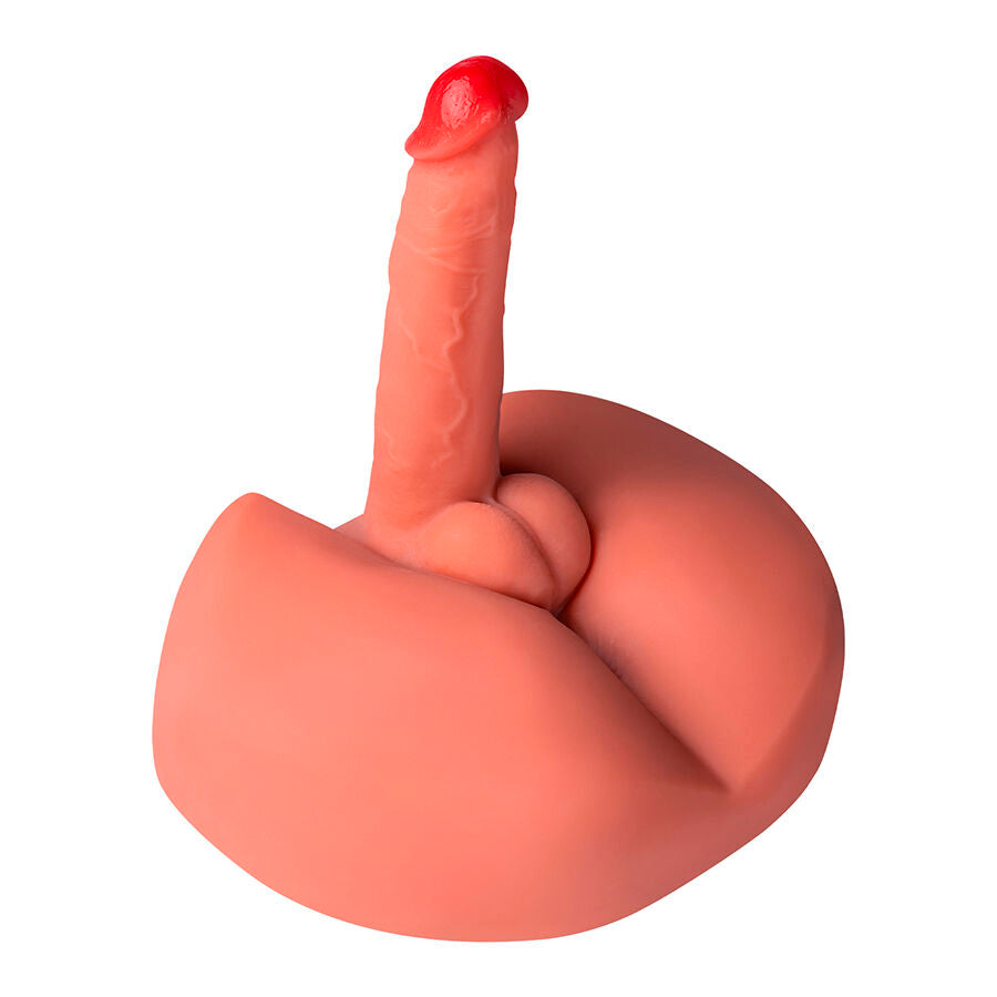 XISE - HONING REALISTISCHE DILDO MASTURBATOR MET VIBRATIE 25 CM