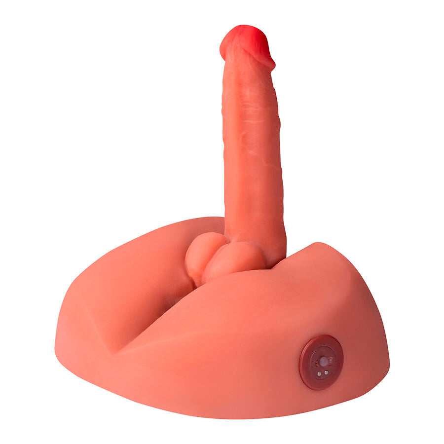 XISE - HONING REALISTISCHE DILDO MASTURBATOR MET VIBRATIE 25 CM
