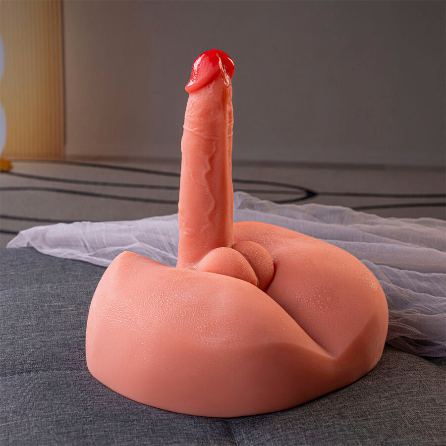 XISE - HONING REALISTISCHE DILDO MASTURBATOR MET VIBRATIE 25 CM