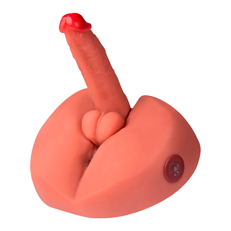 XISE - HONING REALISTISCHE DILDO MASTURBATOR MET VIBRATIE 25 CM