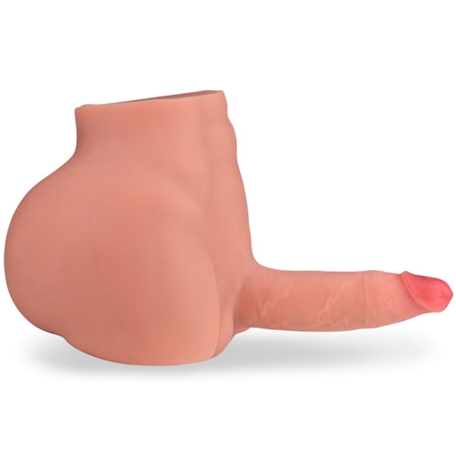 XISE - FREDERICO REALISTISCHE DILDO MASTURBADOR VOORAANSTAND MET STOOT 15 CM