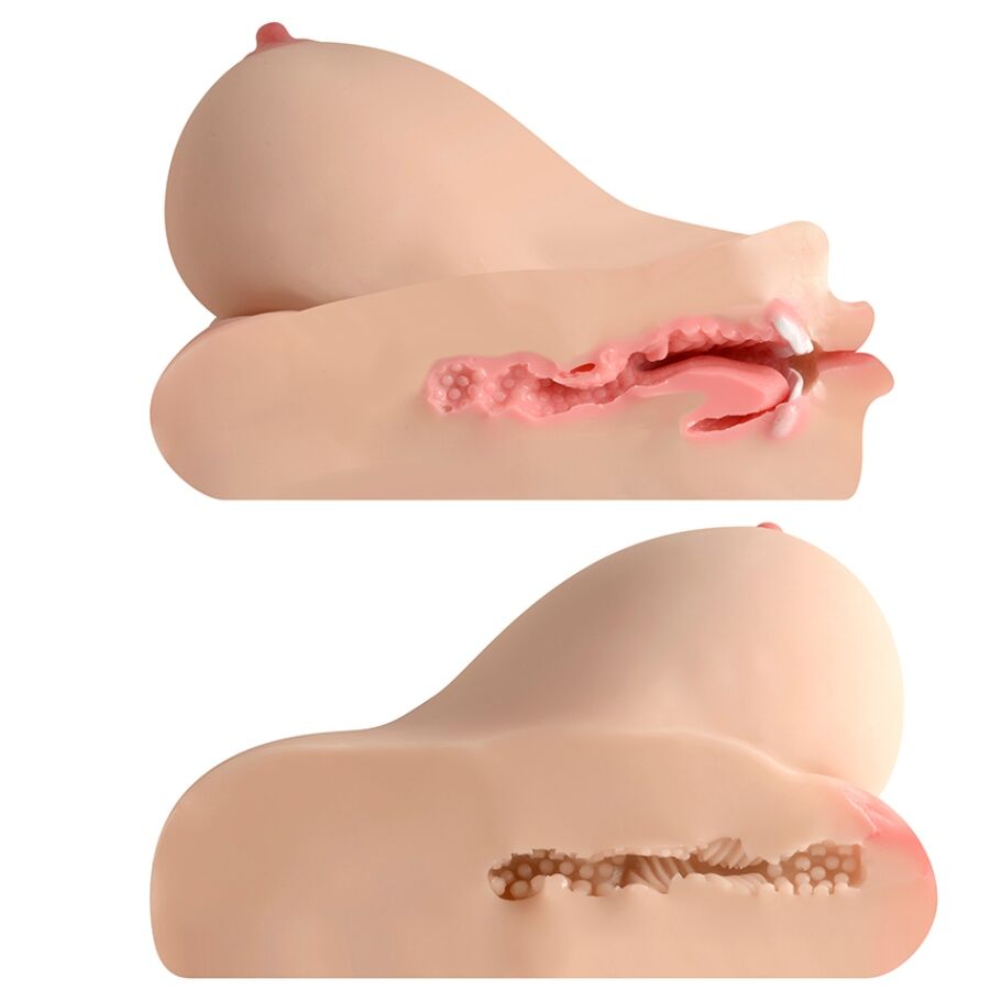 XISE - JALOME 3-IN-1 MASTURBATOR VOOR VAGINA, MOND EN BORST