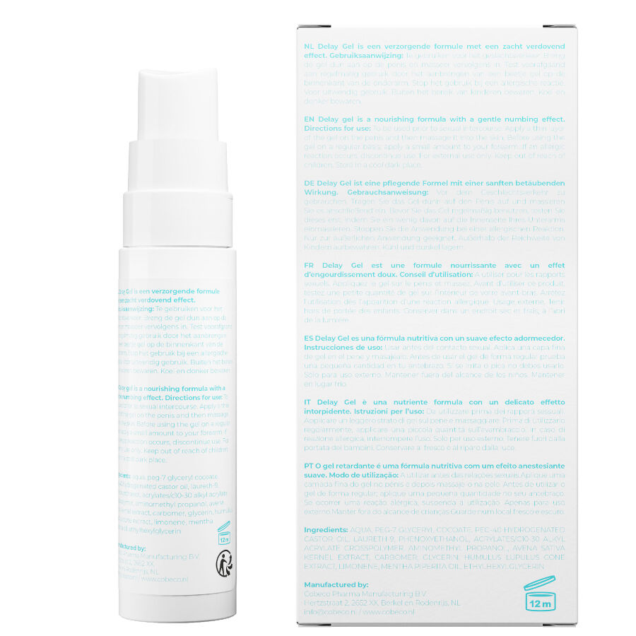 COBECO - VIAGEL VOOR MEN VERTRAGENDE GEL 30 ML