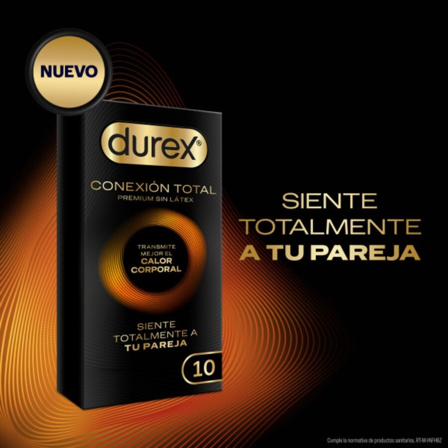 DUREX - TOTAL CONNECTION ULTRA DUN PLUS LATEXVRIJ 10 STUKS