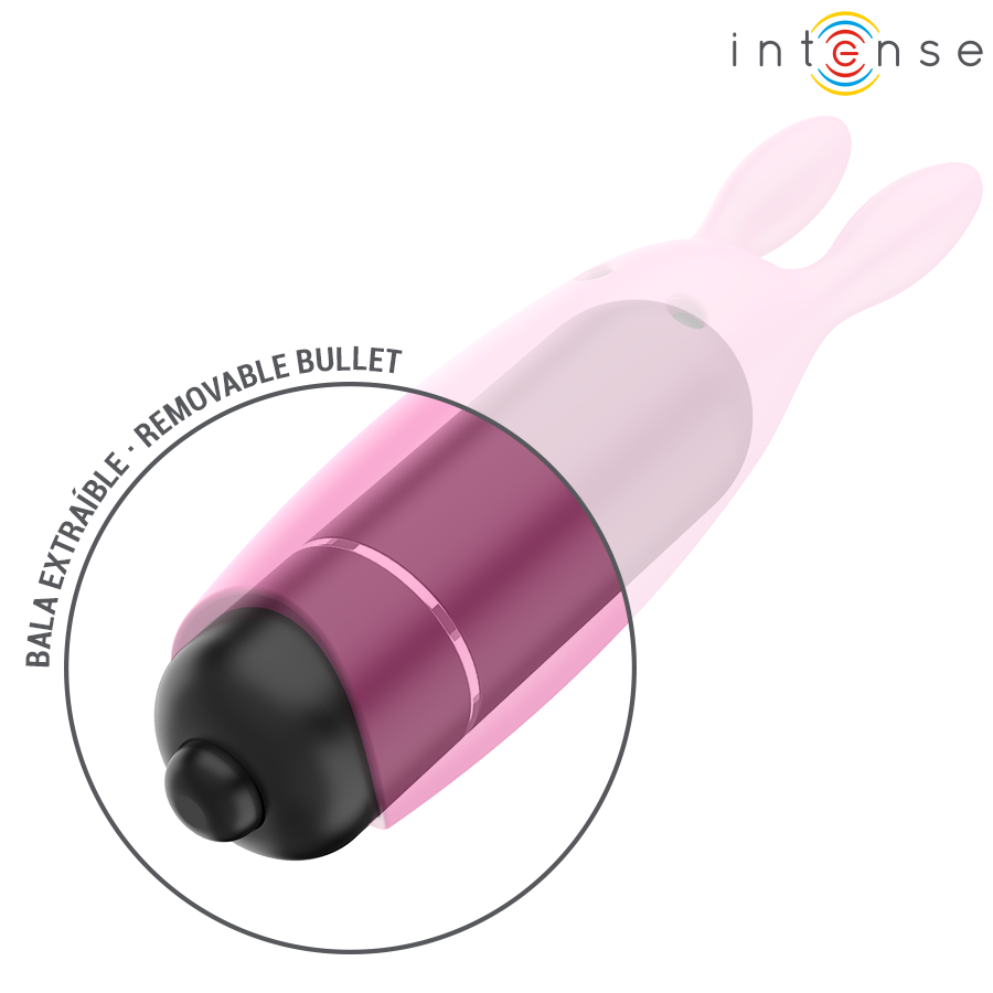 INTENSE - HOPPER ROZE VIBRERENDE KOGEL 8,3 X 2,4 CM