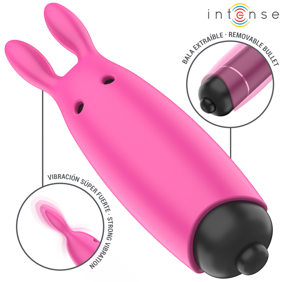 INTENSE - HOPPER ROZE VIBRERENDE KOGEL 8,3 X 2,4 CM