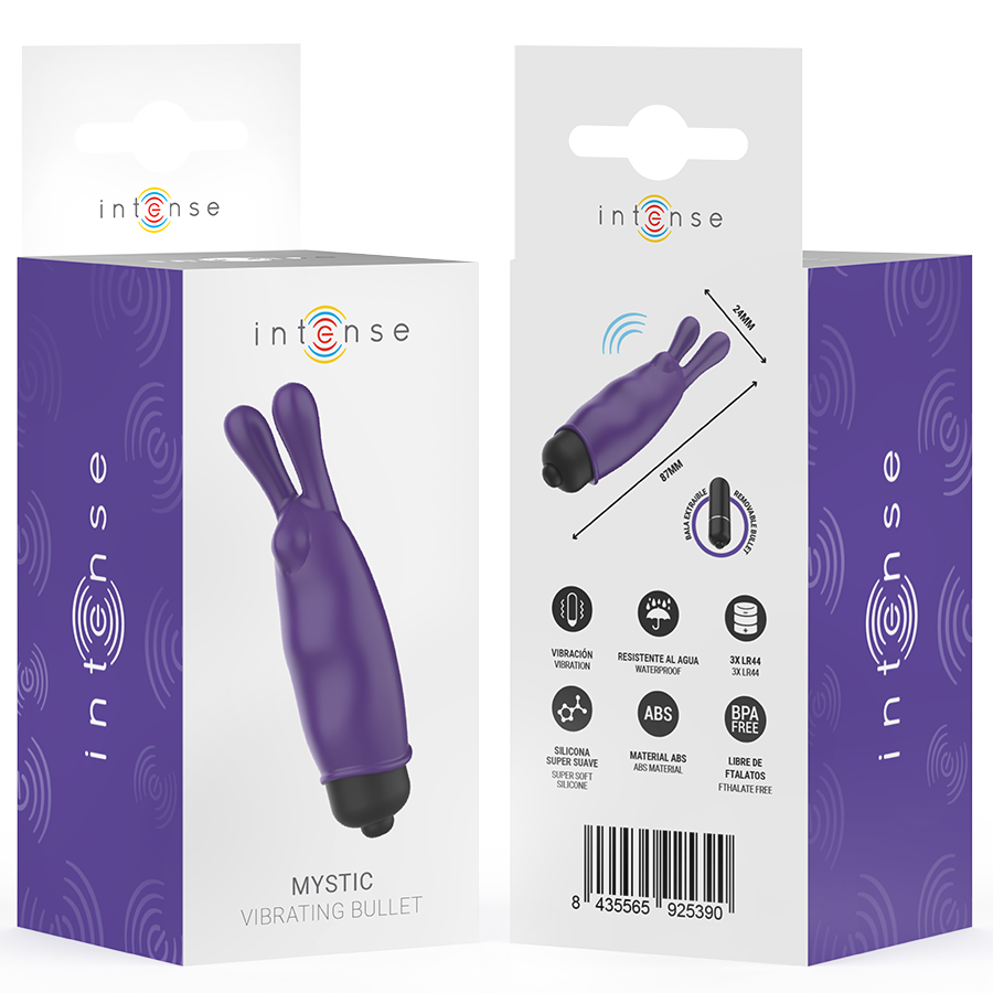 INTENSE - MYSTIC TRILLENDE KOGEL PAARS 8,7 X 2,4 CM