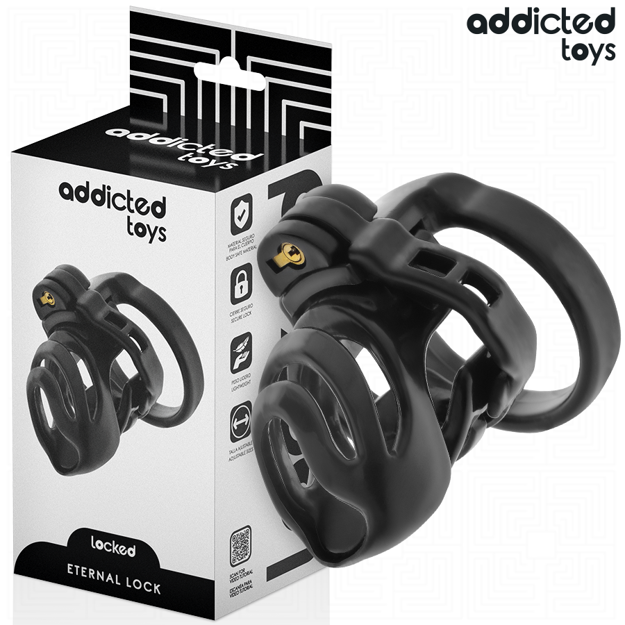 ADDICTED TOYS LOCKED - ETERNAL LOCK PENIS KOOI 9 CM