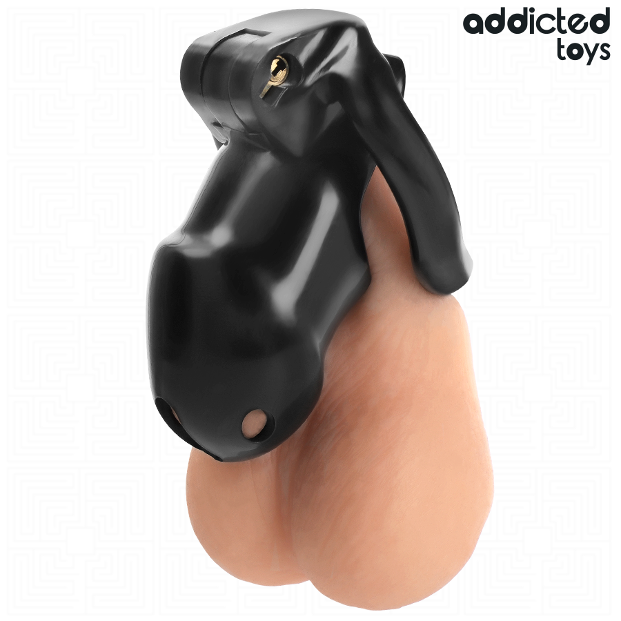 ADDICTED TOYS LOCKED - MINDNIGHT CELL PENIS CAGE 4.2 CM MAAT M