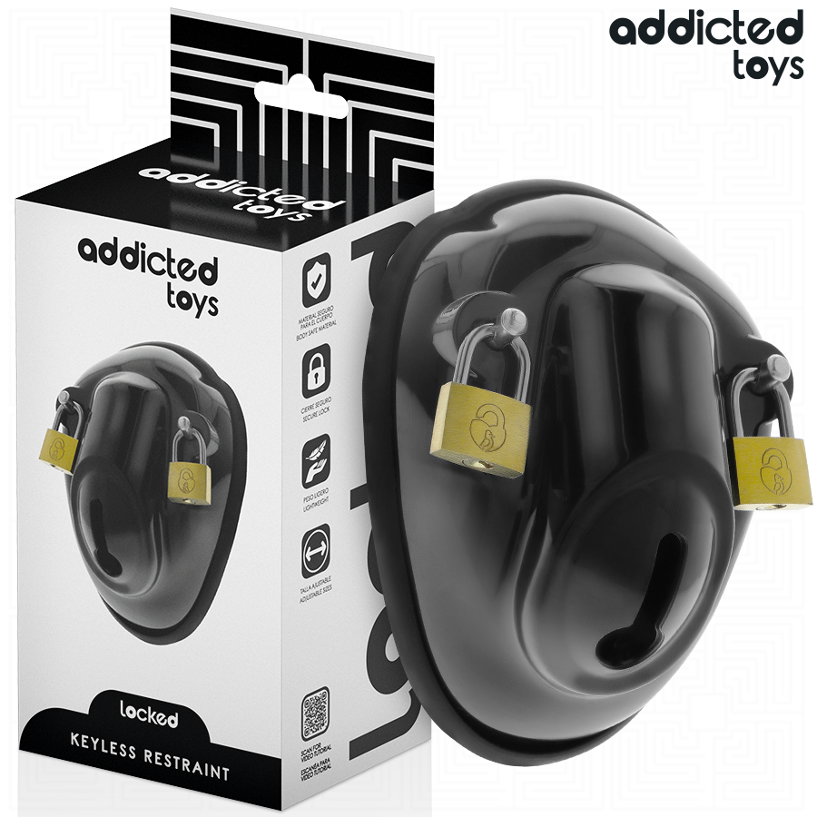 ADDICTED TOYS LOCKED - SLEUTELLOZE BEVESTIGINGSPENISKOOI 11,5 CM