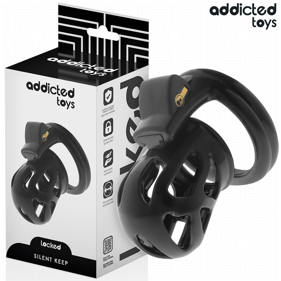 ADDICTED TOYS LOCKED - STILTE PENISKOOI 7,5 CM