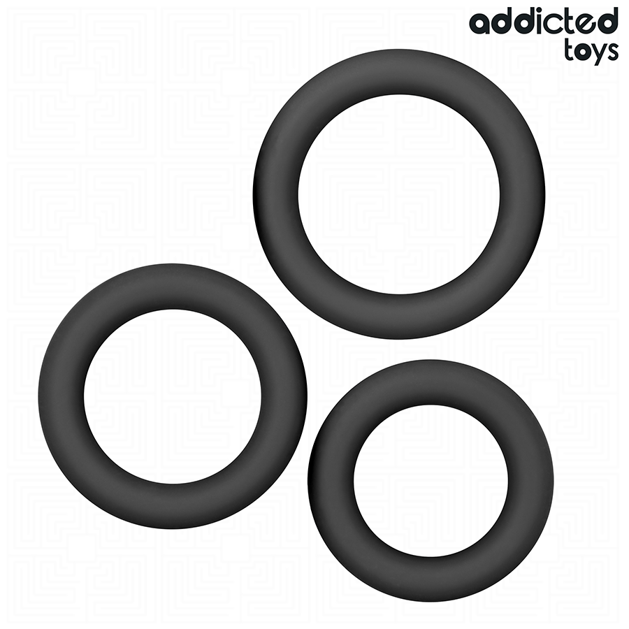 ADDICTED TOYS - SILICONEN RINGSET MODEL 1