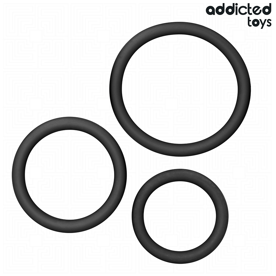 ADDICTED TOYS - SILICONEN RINGSET MODEL 2