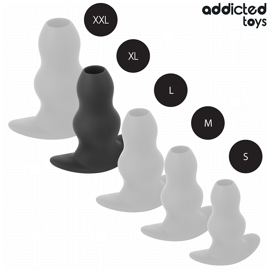 ADDICTED TOYS - HOLLE SILICONEN ANAALPLUG MAAT XL 13,9 CM