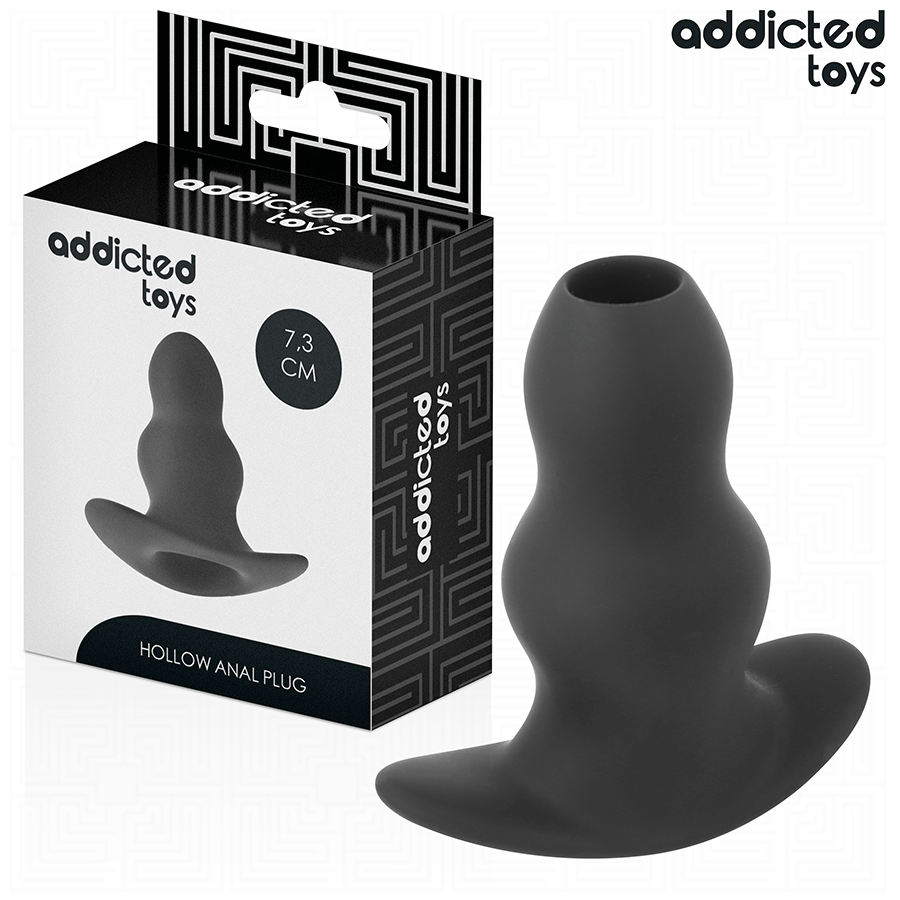 ADDICTED TOYS - HOLLE SILICONEN ANAALPLUG MAAT S 7,3 CM