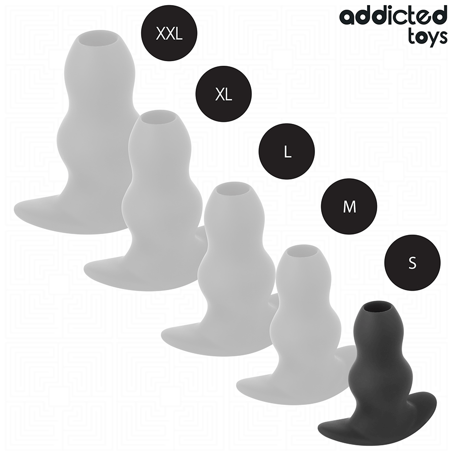 ADDICTED TOYS - HOLLE SILICONEN ANAALPLUG MAAT S 7,3 CM