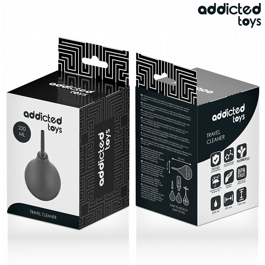 ADDICTED TOYS - REIS ANALE REINIGER MAAT L 220 ML