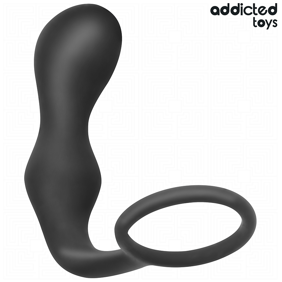 ADDICTED TOYS - ANAALPLUG MET SILICONEN RING MODEL 3