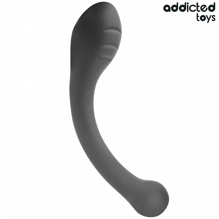ADDICTED TOYS - ESTIMULADOR ANAL DOBLE SILICONA 18 CM
